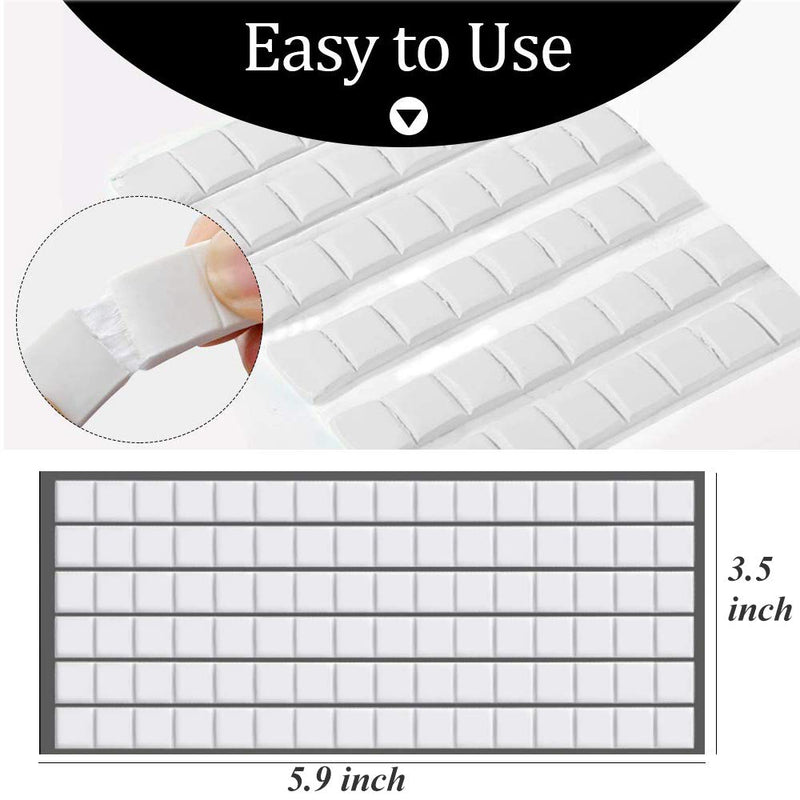 Kalolary 2 Sets Nail Tips Stand Holders with 102Pcs White Reusable Adhesive Putty Clay, Practice Crystal Stand Base Display Tools Set for Nail Art Salon DIY and Practice Manicure - BeesActive Australia