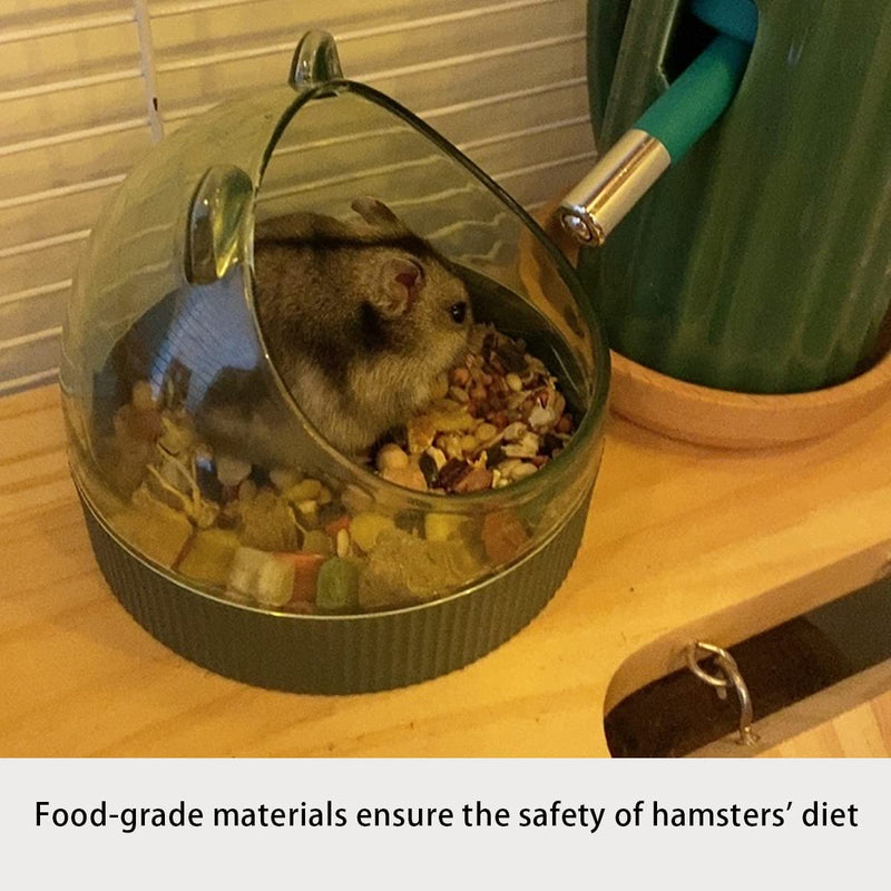 Marchul Hamster Food Bowl Feeding & Water Bowls for Dwarf Hamster Syrian Hamsters Gerbils Green - BeesActive Australia