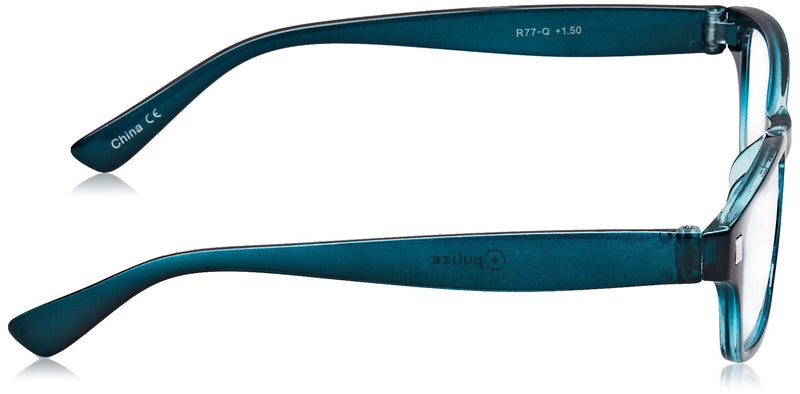 The Reading Glasses Company Aquamarine Readers Value 2 Pack Mens Womens RR77-Q +1.50 - BeesActive Australia