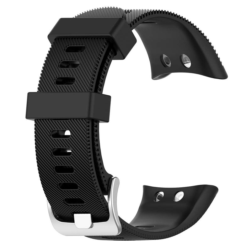 Compatible for Garmin Forerunner 45S Replacement Band, AWADUO Replacement Silicone Wrist Band Strap for Garmin Forerunner 45S/ 45, Soft and Durable(Silicone Black) - BeesActive Australia