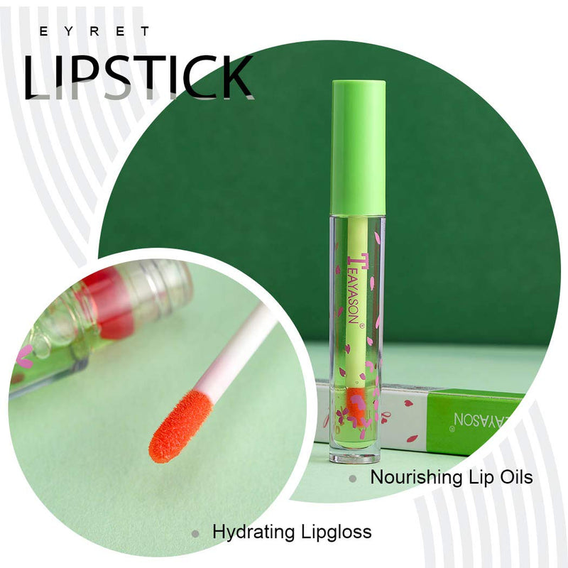 Eyret Shimmer Moisturizing Lipstick Color Chang Nourishing Hydrating Lipsticks Lip Plumper Mineral Lip Stick Natural Long-lasting Lip Oil for Women and Girls (Green2#) 2# - BeesActive Australia