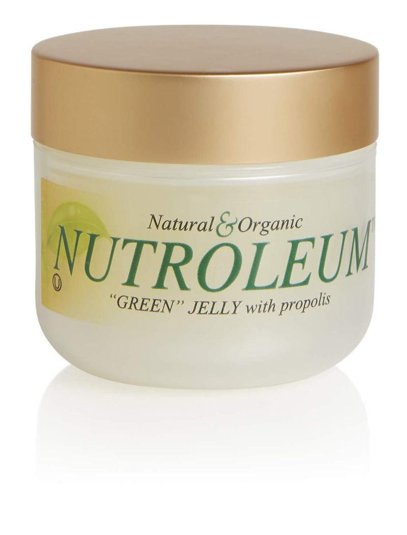 Nutroleum - Natural Petroleum Jelly Alternative - Water Resistant - 3oz Jar (1 Pack) - BeesActive Australia