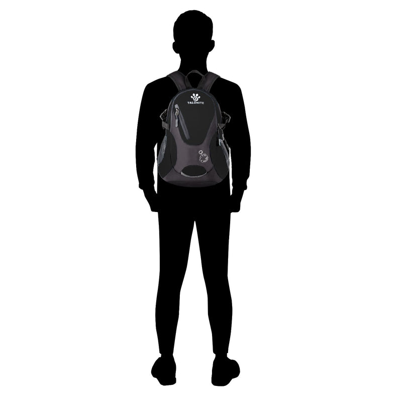 Cycling Hiking Backpack Sunhiker Water Resistant Travel Backpack Lightweight SMALL Daypack M0714 (Black) Black - BeesActive Australia