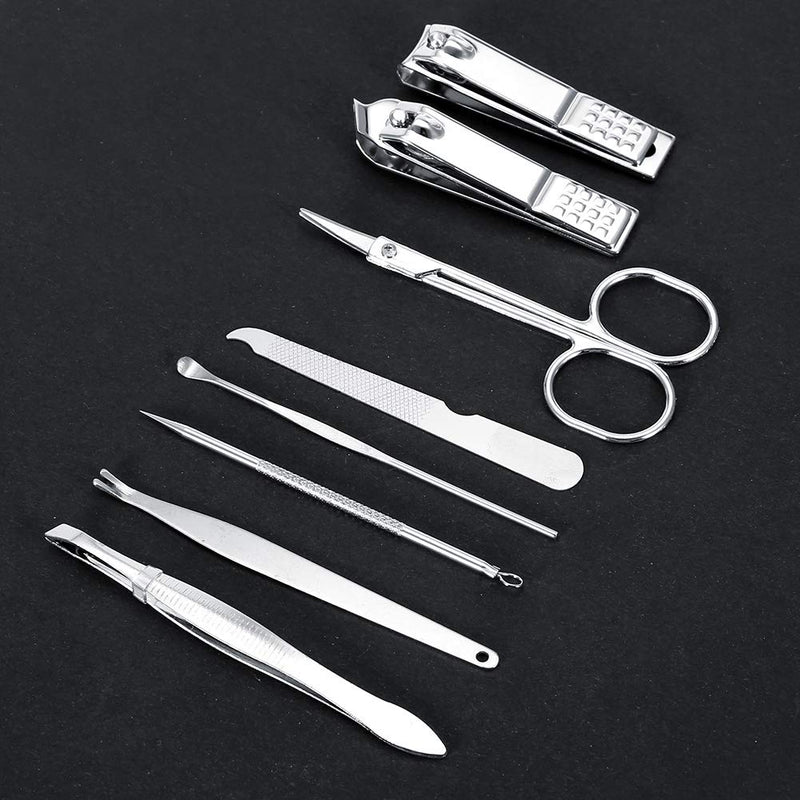 Nail Clippers Set, Anti-slip Nail Scissors, Durable Convenient Tartness Edge for Home(black) black - BeesActive Australia