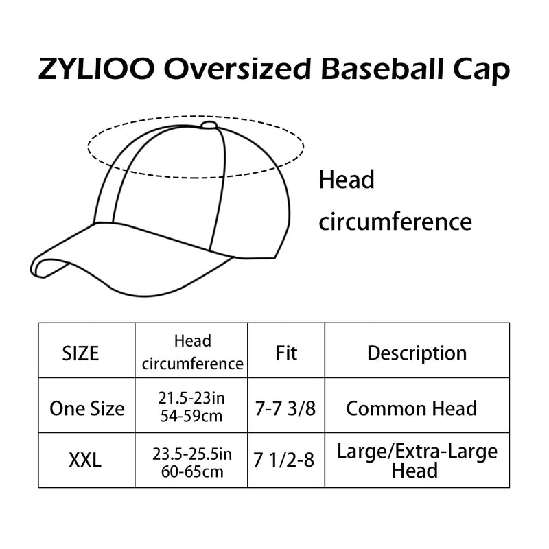 Zylioo XXL Oversize Trucker Caps,Adjustable Running Hats for Big Heads,Large Lightweight Mesh Back Baseball Cap One Size Gray - BeesActive Australia
