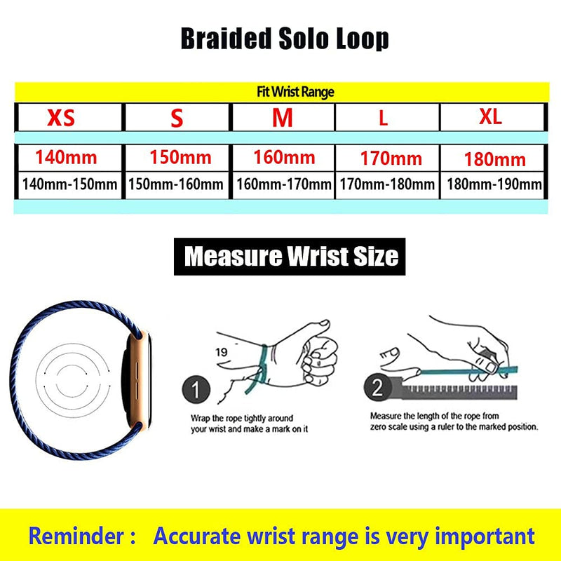 Braided Solo Loop Band Compatible for Xiaomi Mi band 5 6 Bands,Women Men Soft Stretchable Nylon Sport Replacement Wristband for Mi Band 4 3 Elastics Fibres Strap M (160mm-170mm) Black - BeesActive Australia