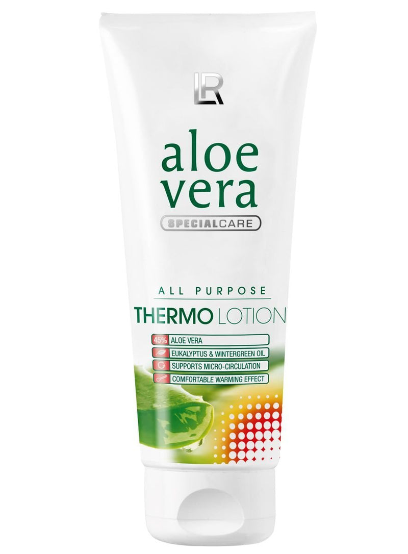 Aloe Vera Thermo Lotion by LR Beauty and Cosmetics, moisturizing all purpose with a heating effect -%45 Aloe Vera 100 ml - BeesActive Australia