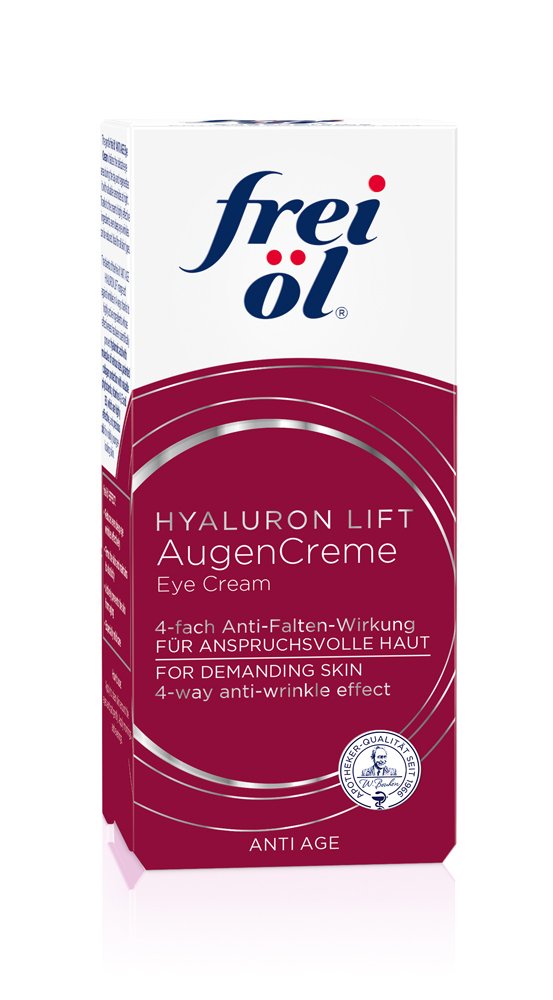 Frei Oel Anti Age Hyaluron Lift Eye Cream 15ml - BeesActive Australia