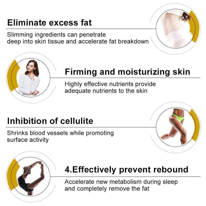 Slimming Cream, Cellulite Hot Cream Fat Slimming Cream Massage Hot Anti-Cellulite Body Cream - BeesActive Australia