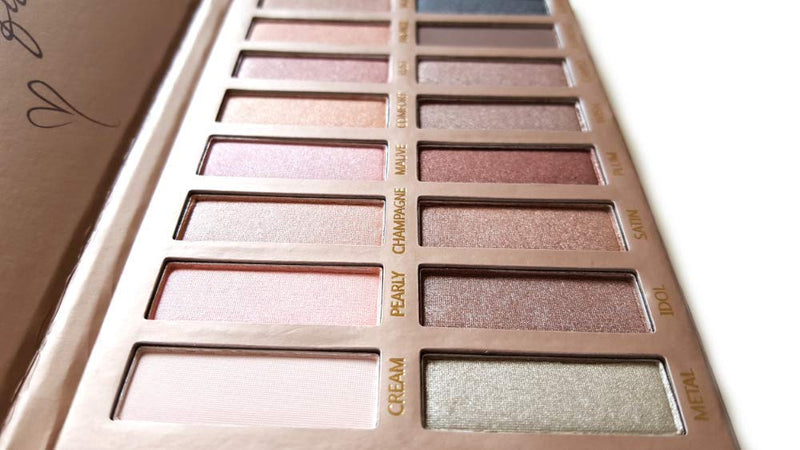 Best Pro Eyeshadow Palette Makeup - Matte Shimmer 16 Colors - Highly Pigmented - Professional Nudes Warm Natural Bronze Neutral Smoky Cosmetic Eye Shadows Nude Exposed - BeesActive Australia