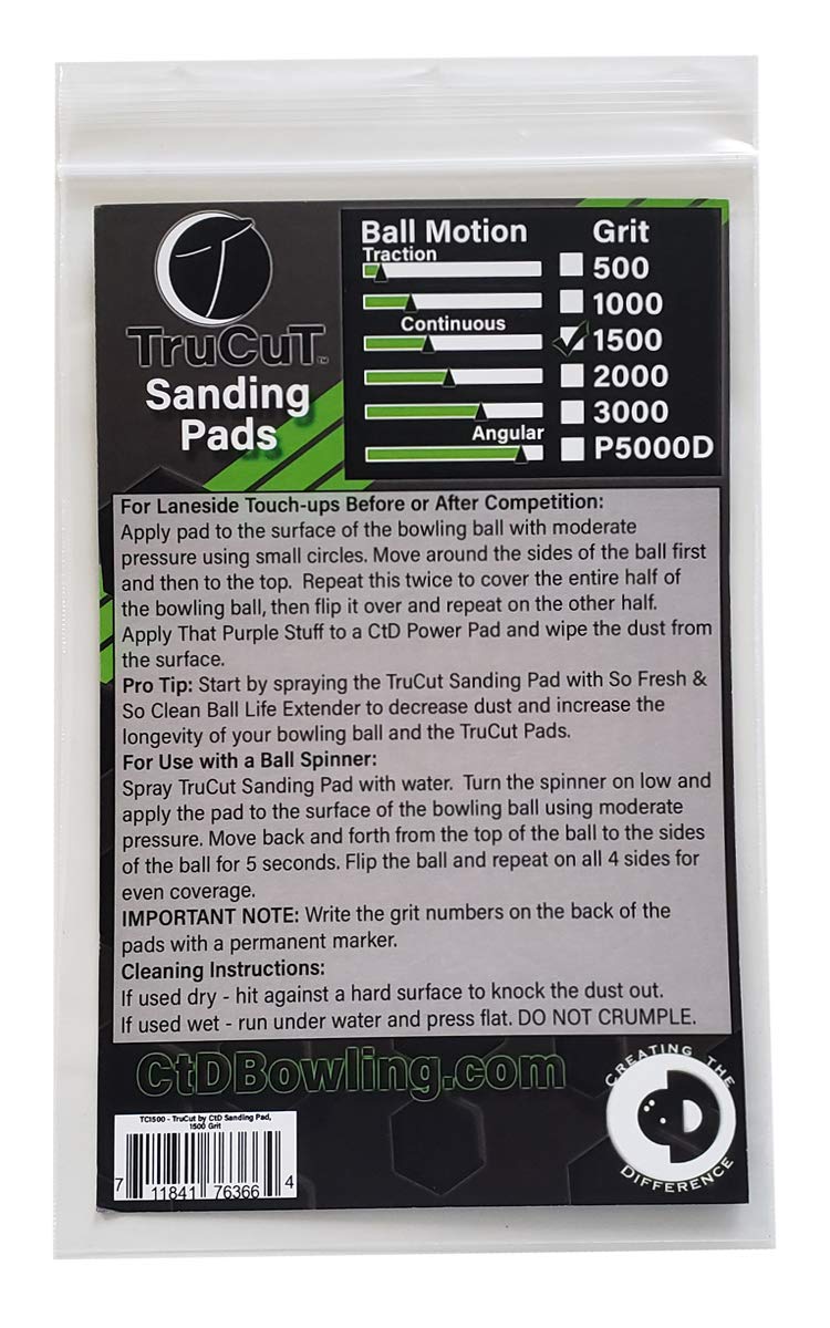Creating the Difference TruCut Sanding Pads | 1500 Grit | 5" Diameter - BeesActive Australia
