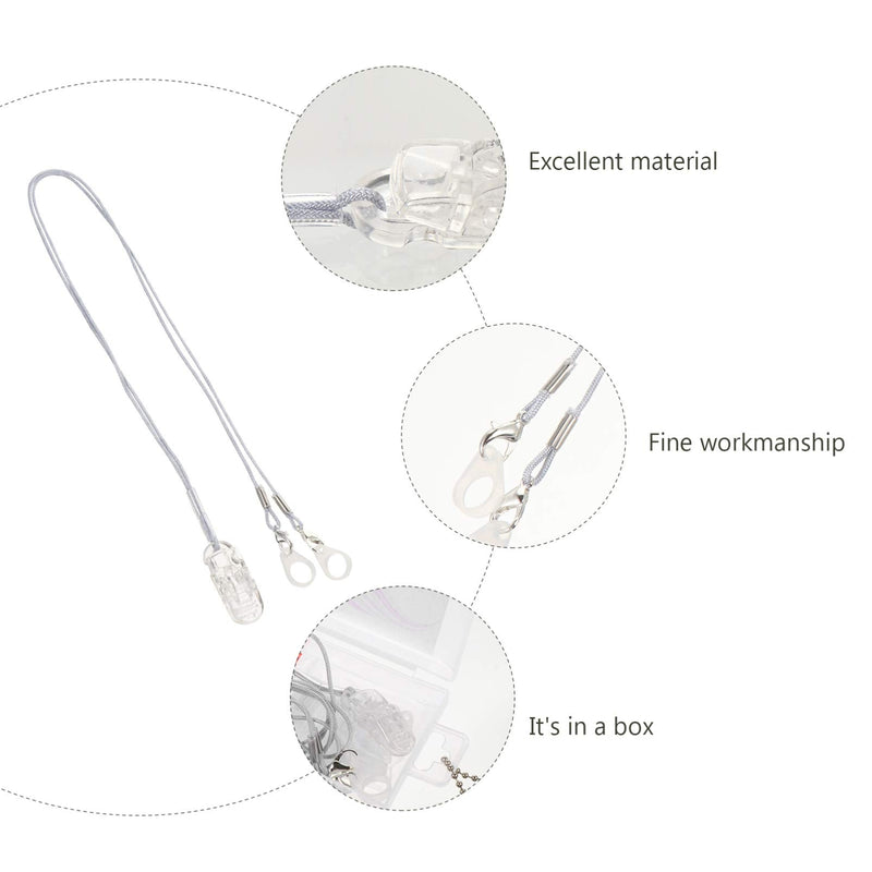 iplusmile Hearing Aids Clip- BTE Fixation Cord for Both Adults Seniors & Kids- Portable Anti- Lost Lanyard, Made of Firm & Premium Material - BeesActive Australia