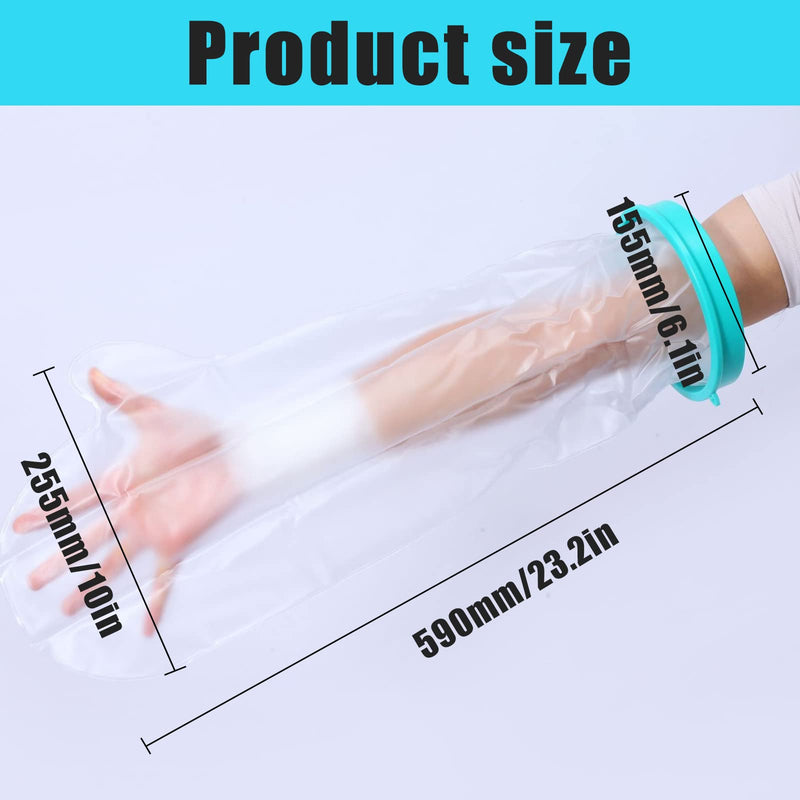 Waterproof Cast Cover Arm, Waterproof Arm Cover for Shower, Waterproof Cast Cover Arm Adult, Plaster Cast Waterproof Cover Arm for Bandages, Plasters, Waterproof Hand Cover for Shower, for Adult, Kids - BeesActive Australia