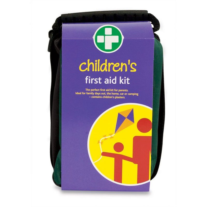 Reliance Medical Children's First Aid Kit in Green Helsinki Bag - Ideal For Families, Childminders & Nurseries Single - BeesActive Australia