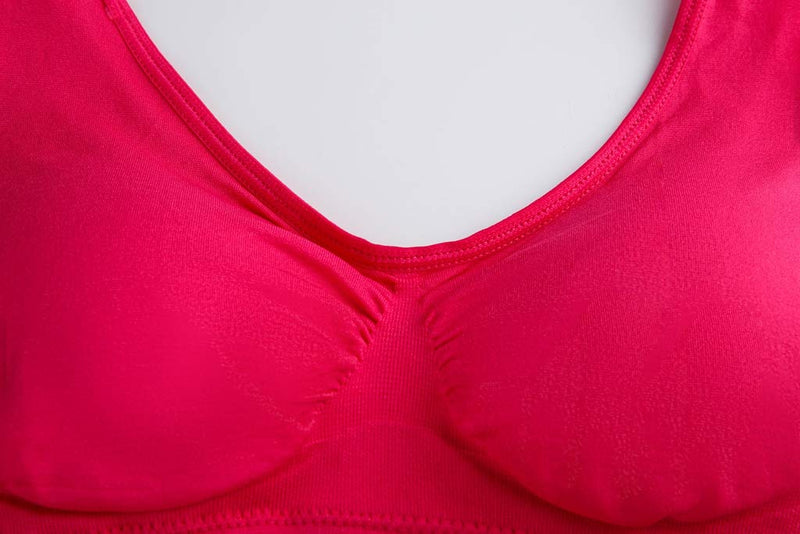 Women's Comfort Workout Sports Bra Low-Impact Activity Sleep Bras Small 2 Pack Beige Beige - BeesActive Australia