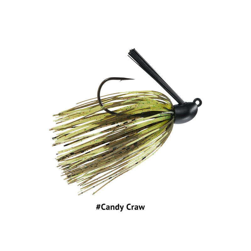 nako. Tungsten Swimming Jig, Bass Fishing Jig with Weed Guard, Weedless Skirted Swim Jig Candy Craw 1 oz - BeesActive Australia