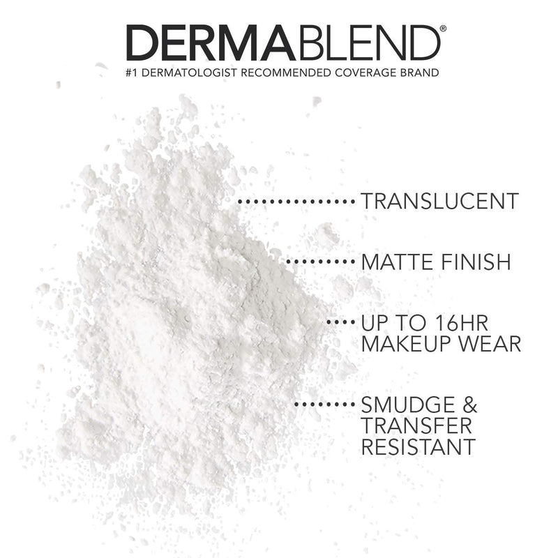 Dermablend Loose Setting Powder, Translucent Face Powder Makeup & Finishing Powder, Mattifying Finish and Shine Control , Travel Size .18oz. - BeesActive Australia