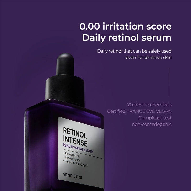 SOME BY MI 2023 Renewed Retinol Intense Reactivating Serum - 1.01Oz, 30ml - Improvement of Skin Elasticity and Aging Signs - Reactivating Skin Barrier for Damaged Skin - Facial Skin Care - BeesActive Australia