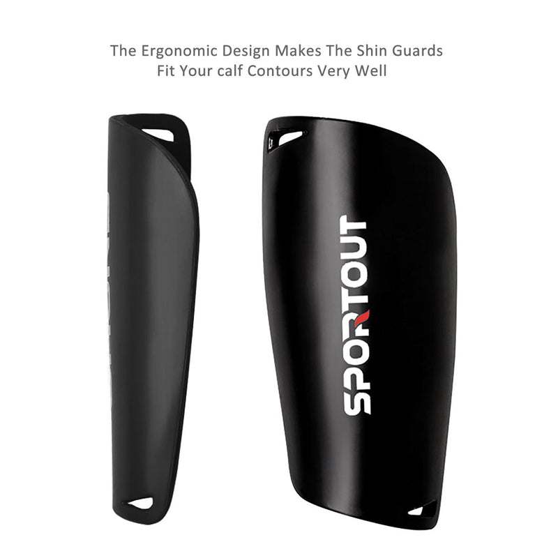 Sportout Adult Youth Kids Soccer Shin Guards,Comprehensive Protection for Your Leg, with Cushioned Ankle Protection to Prevent Injuries Blue X-Large - BeesActive Australia