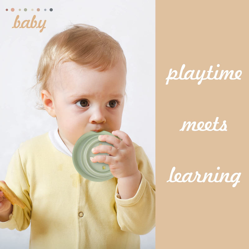 Flypear Stacking Cups Toy for Baby 6-12 Months, 8PCS Nesting Cups Set for Toddler 1-3, Kids Bathing and Counting Stackable Toy for Early Educational Learning, Best Gift for Boys and Girls Original - BeesActive Australia