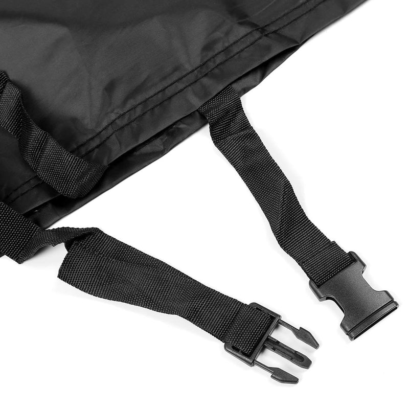 X AUTOHAUX Motorbike Mobility Scooter Cover 190T Polyester Storage Cover Black 55x26x36 inch - BeesActive Australia