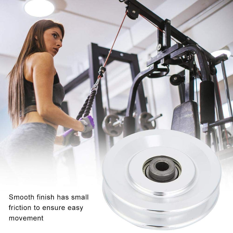 Fitness Pulley Wheel Aluminium Alloy Home Gym Exercise Strength Training Equipment Pulley Wheel (90mm) - BeesActive Australia