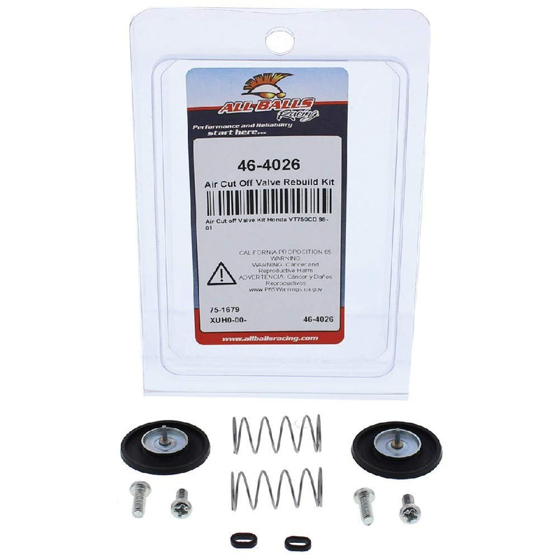 All Balls Racing 46-4026 Red Air Cut Off Valve Rebuild Kit - BeesActive Australia