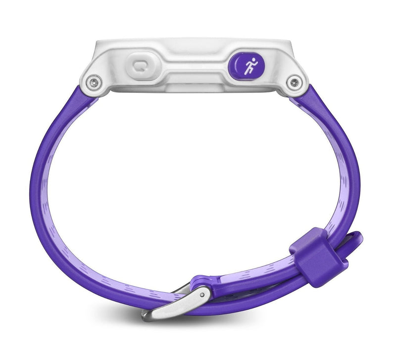 ZSZCXD Soft Silicone Replacement Watch Band for Garmin Forerunner 230/235 / 220/620 / 630/735 Smart Watch 03 Lavender & White - BeesActive Australia