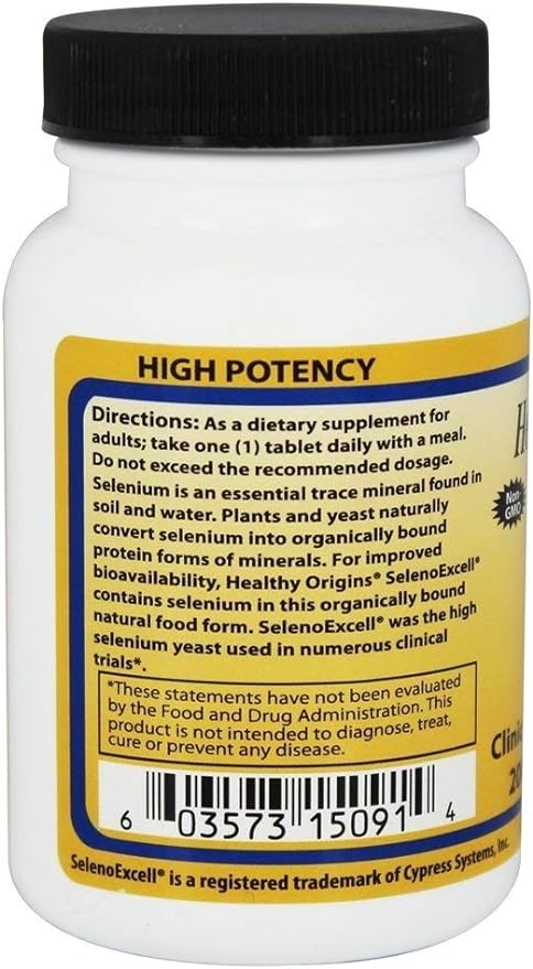 Serenium Cereno Excel 200 mcg 180 Tablets - BeesActive Australia