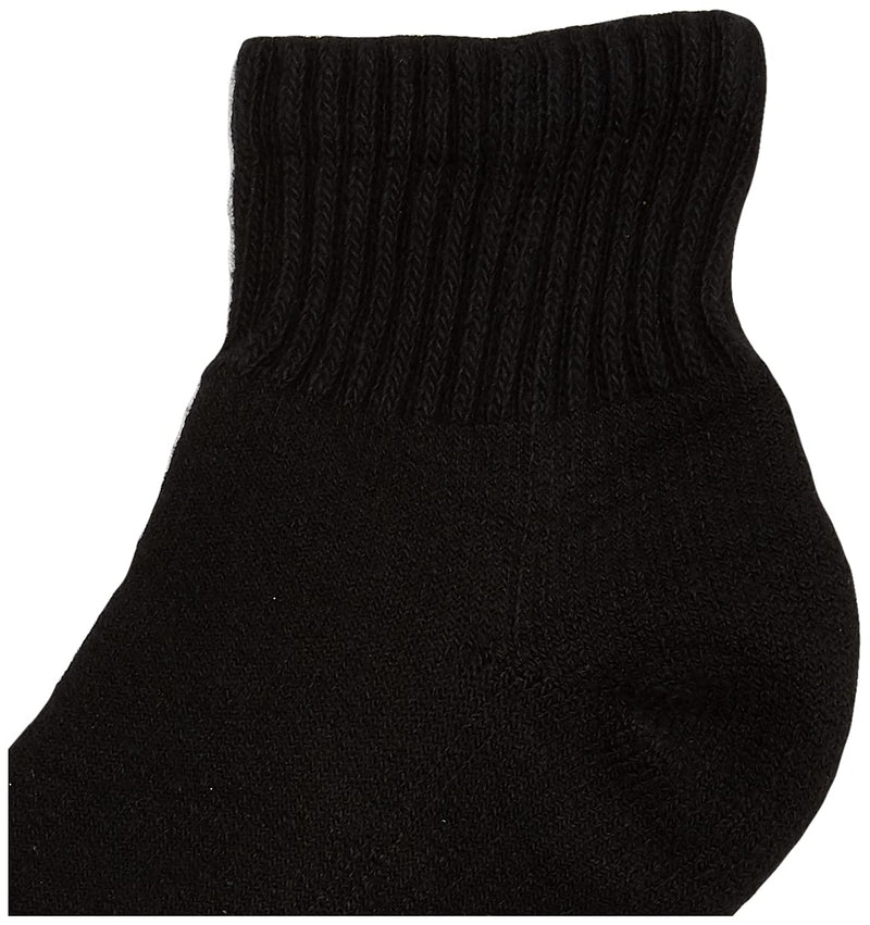 Gold Toe mens Ultra Tec Performance Quarter Socks, 3-pairs Large Black - BeesActive Australia