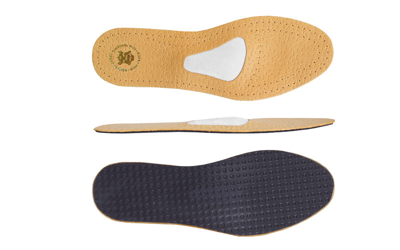 Kaps Orthotic Leather Shoe Insoles For Morton's Neuroma And Forefoot Pain, With Metatarsal Arch Support And Cushion, For Men & Women, 40 EUR / 7 UK Women / 6 UK Men, Beige 40 EUR / L9 AUS Women / M6 AUS Men - BeesActive Australia