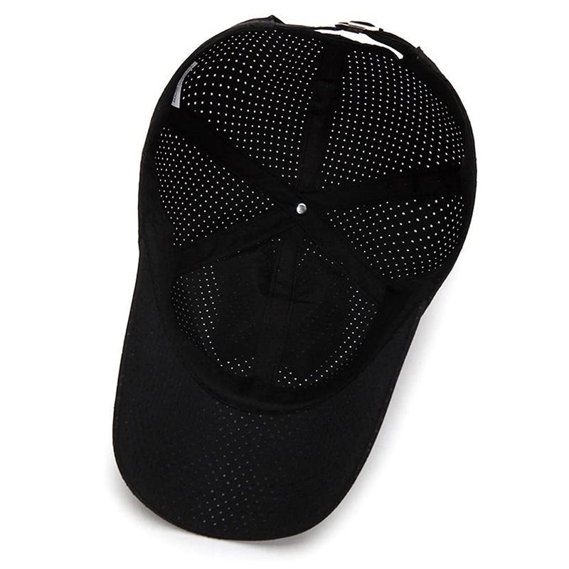 YuMENo Summer Mesh Baseball Cap Breathable Quick Dry Sports Running Trucker Hat for Men Women Khaki - BeesActive Australia