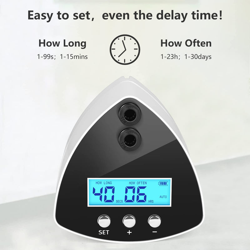 DAOTAILI Reptile Misting System, Automatic Intelligent Reptile Humidifiers with 3 PCS Spray Nozzles, LCD Reptile fogger with Smart Timing Rainforest.This is Rainforest Device, Not A Sprayer - BeesActive Australia