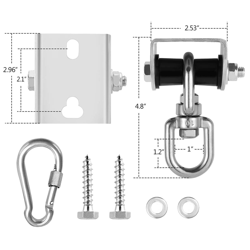 Eapele Heavy Bag Hangers Brackets for Wood Beam - BeesActive Australia