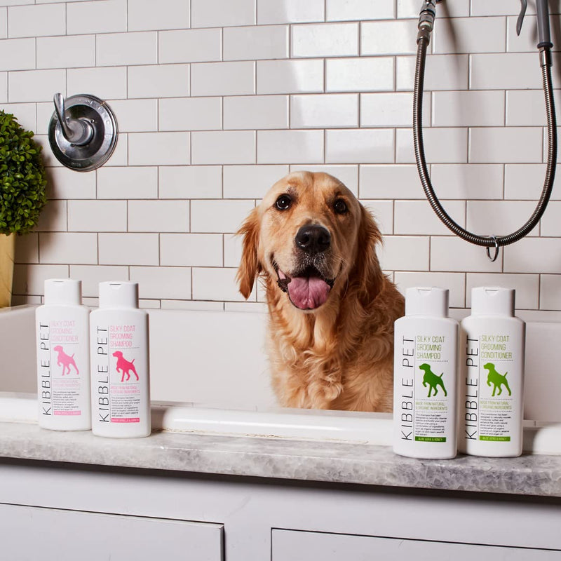 Dog Conditioner Professional Grooming, Coat Moisturizer & Soothes, Aloe Vera Honey Scent, Deodorizing Coat for Long Lasting Freshness, Hypoallergenic, Certified Organic, Made in The USA, 13.5 oz - BeesActive Australia
