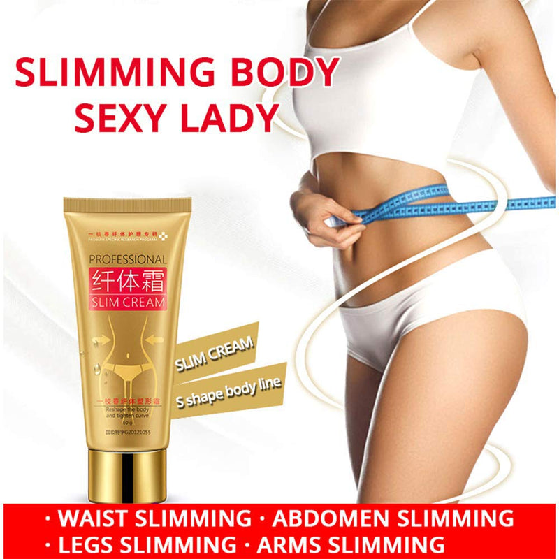 Hot Cream, Body Fat Burning Cream, Cellulite Removal Cream, Weight Losing Cream, Anti-Cellulite Slimming Massage Cream, Slim Cream Fat Burner Belly for Shaping Waist, Abdomen and Buttocks - BeesActive Australia