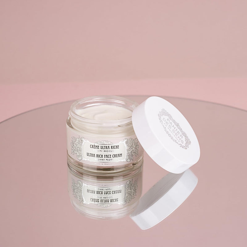 Panier des Sens Ultra rich face moisturizer with Hyaluronic Acid, Radiant Peony facial skin care products - Made in France 99% natural - 1.69 Floz/ 50ml Ultra Rich Face Cream - BeesActive Australia