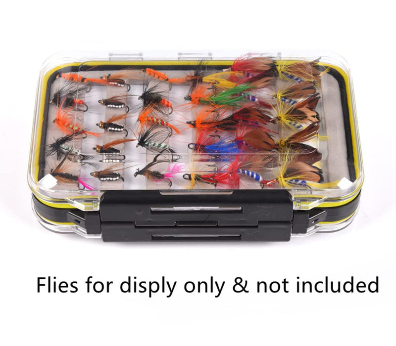 Toasis Two Sided Plastic Box Waterproof Fishing Fly Box for Dry Flies - BeesActive Australia
