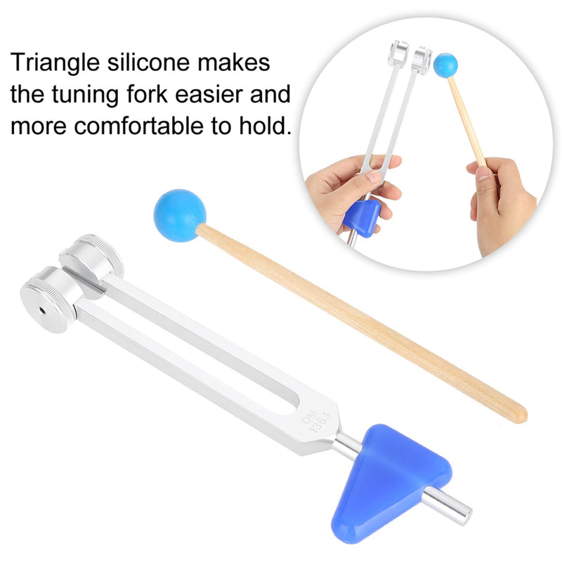 136.1Hz Tuning Fork Aluminum Alloy Medical Tuning Fork Sound Therapy for Stress Relief - BeesActive Australia