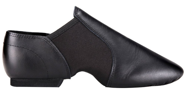 [AUSTRALIA] - Linodes (Tent Leather Upper Jazz Shoe Slip-on for Women and Men's Dance Shoes 8 Women/7.5 Men Black 