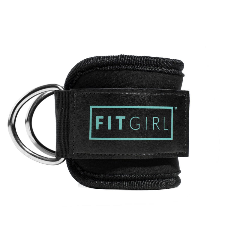 FITGIRL Ankle Strap for Cable Machines and Resistance Bands, Work Out Cuff Attachment for Home & Gym, Booty Workouts - Kickbacks, Leg Extensions, Hip Abductors, for Women Only Mint Single - BeesActive Australia