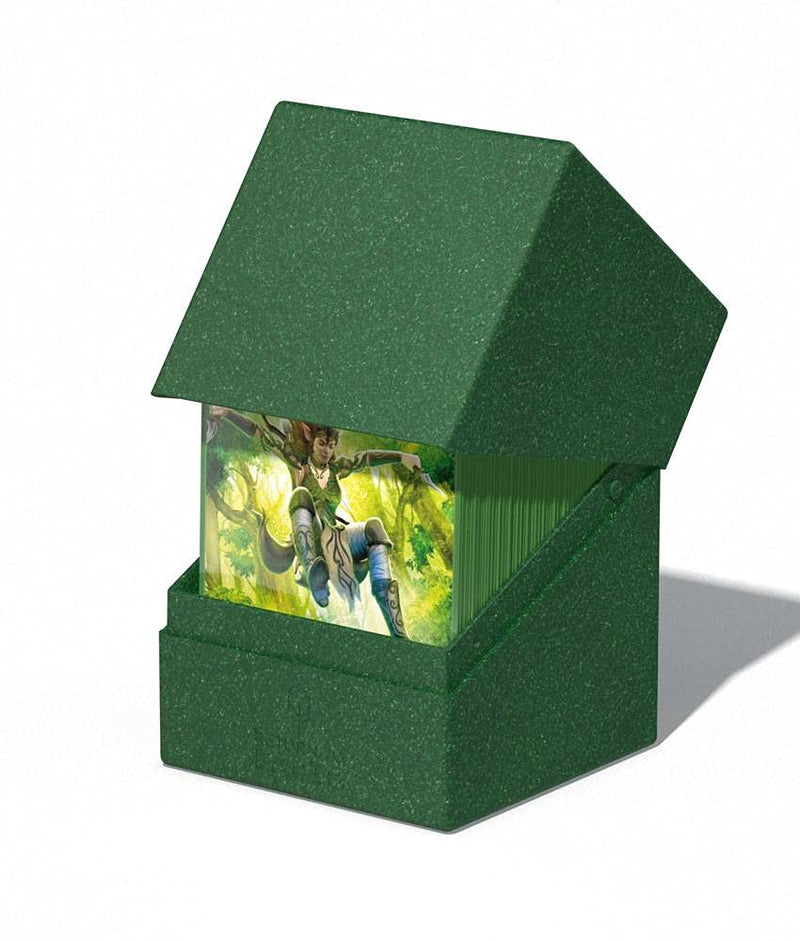 Ultimate Guard Boulder 100+ RTE Deck Case Green - BeesActive Australia