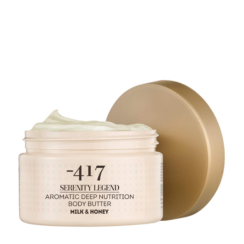 417 Body Butter Milk & Honey, Smoothing Moisturizer – Shea Butter and Dead Sea Salt Cosmetics, Aromatic Body Butter for Dry Skin Serenity Legend Collection - BeesActive Australia