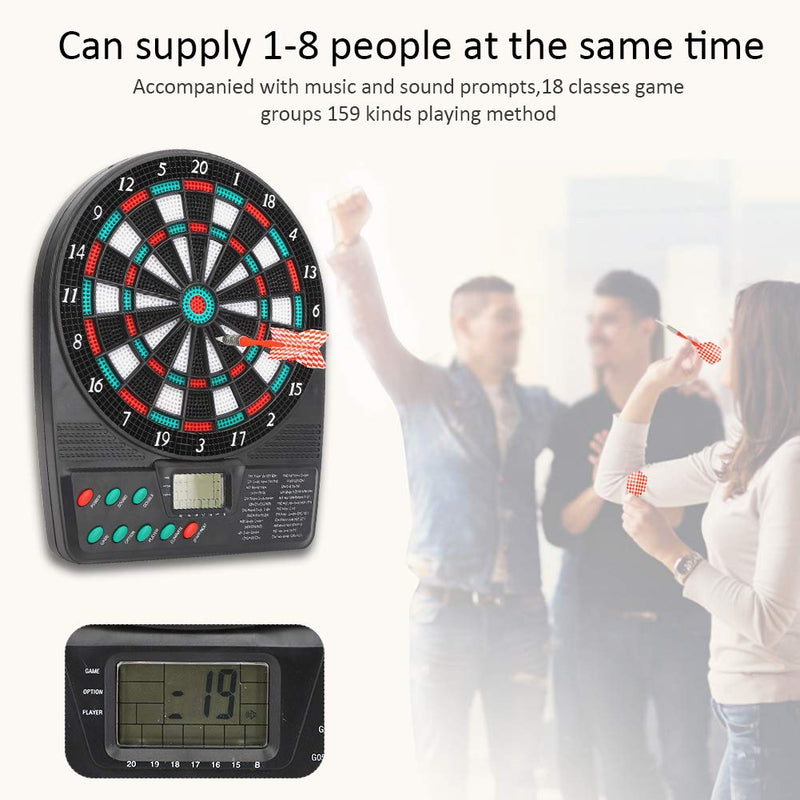 Huakii ?????????????????? ???????? 545g Mini Scoring Dartboard, Mini Dartboard, LCD Display Screen Bar for Leisure Entertainment Family - BeesActive Australia