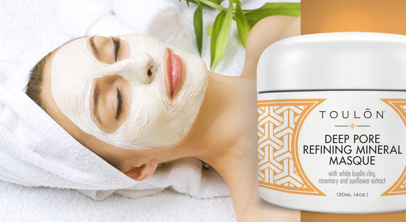 Kaolin Clay Mask for Face with White Kaolin Mineral Clay. Soft Pure Healing Mask with Minerals to Reduce Wrinkles, Rid Blackheads & Acne & Detox Skin - Improve Complexion for Women or Men - BeesActive Australia