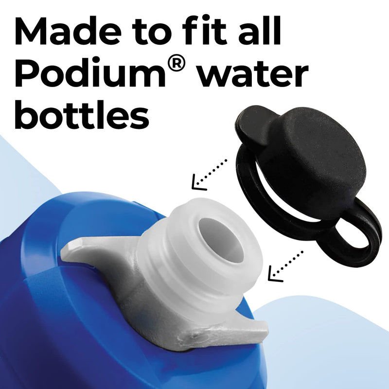 Samorillo 2-Pack Mud Caps for CamelBak Bottles - BPA-Free, Phthalate-Free, Lead-Free Silicone Cap / Top - Fits All Podium and Peak Fitness Bottles - BeesActive Australia