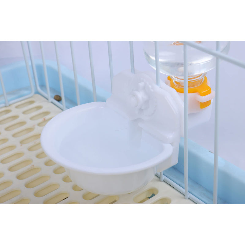 RUBYHOME 17oz BPA Free Cage Water Bottles for Rabbits, Ferrets, Cats and Other Small Animals, Anti-Overflow Water Dispenser for Crate White,17oz - BeesActive Australia