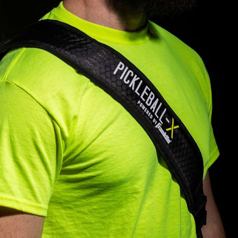 [AUSTRALIA] - Franklin Sports Pickleball Bag - Men's and Women's Pickleball Backpack - Adjustable Sling Bag - Official Bag of U.S Open Pickleball Championships - Black/Optic, Black/Green 
