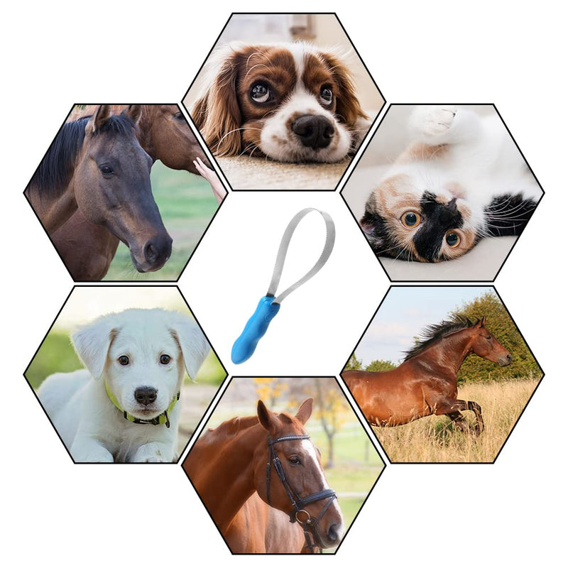 LNJBABAO Dual-Sided Shedding Blade Horse Hair Brush Tool Dog Grooming with Soft Touch Grip Handle for Pets, 27*8*3 - BeesActive Australia