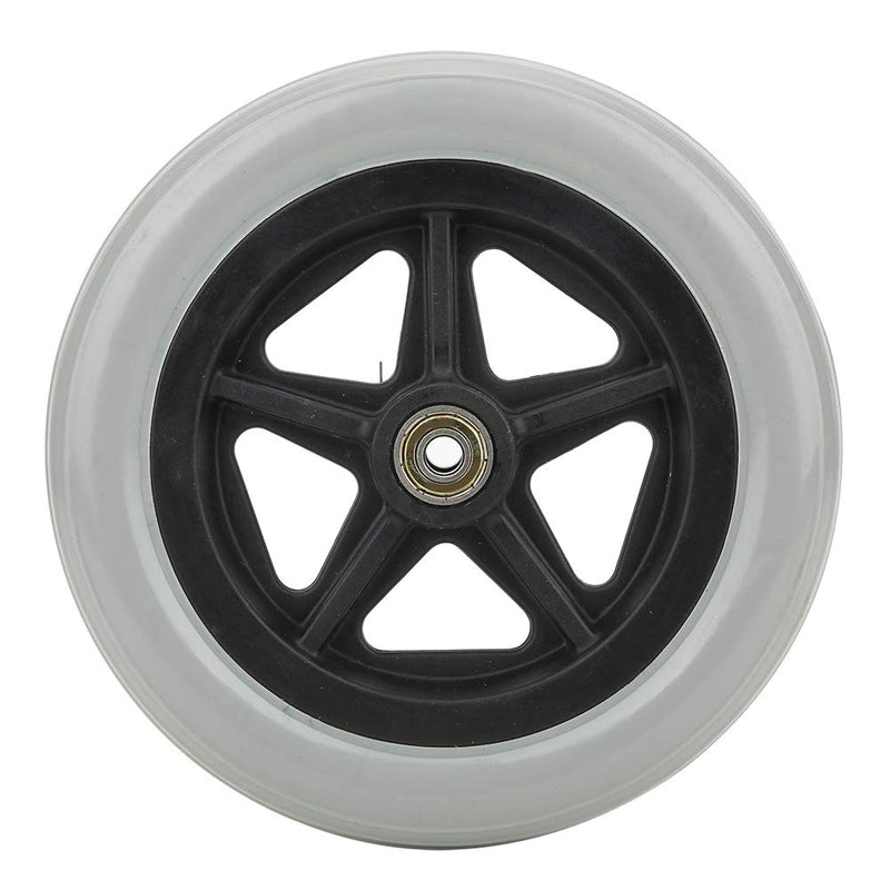 Wheelchair Wheels，7 Inch Wheelchair Front Wheels，Disabled Old People Walk Chair Wheelchair Rubber Wheels - BeesActive Australia